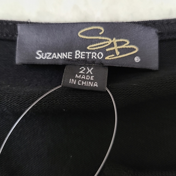 Suzanne Betro NWT blouse,sz 2X (PTP 23.5") - Picture 4 of 7